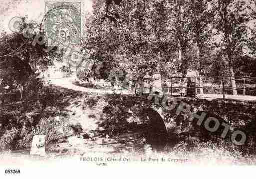 Ville de FROLOIS, carte postale ancienne