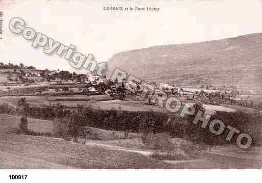Ville de GERBAIX, carte postale ancienne