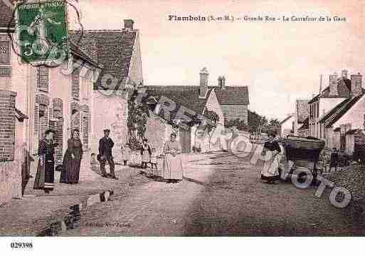 Ville de GOUAIX, carte postale ancienne