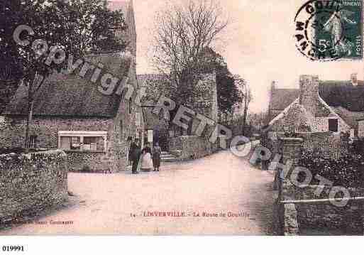 Ville de GOUVILLESURMER, carte postale ancienne