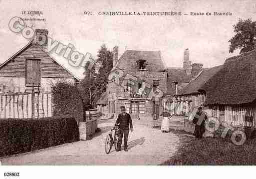 Ville de GRAINVILLELATEINTURIERE, carte postale ancienne