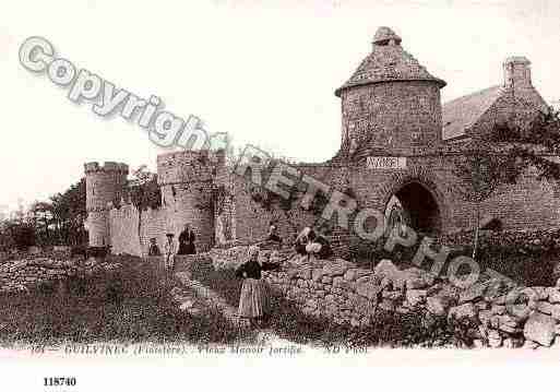 Ville de GUILVINEC, carte postale ancienne