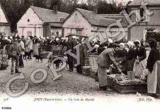 Ville de JOUY, carte postale ancienne