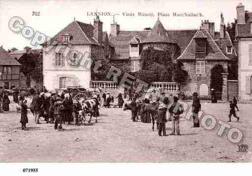 Ville de LANNION, carte postale ancienne