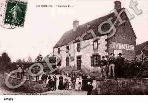 Ville de LIERNOLLES, carte postale ancienne