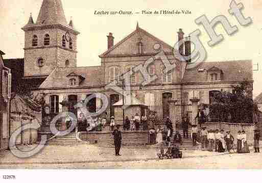 Ville de LOCHESSUROURCE, carte postale ancienne