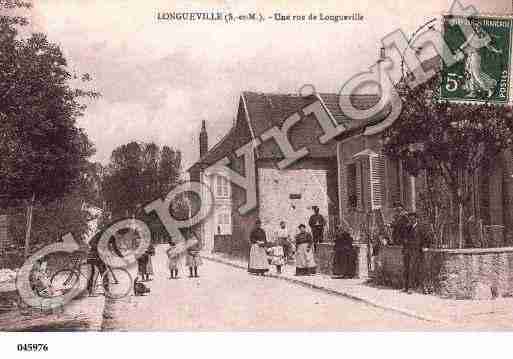 Ville de LONGUEVILLE, carte postale ancienne