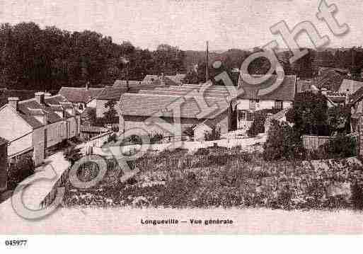 Ville de LONGUEVILLE, carte postale ancienne