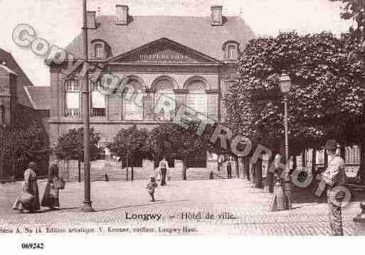 Ville de LONGWY, carte postale ancienne