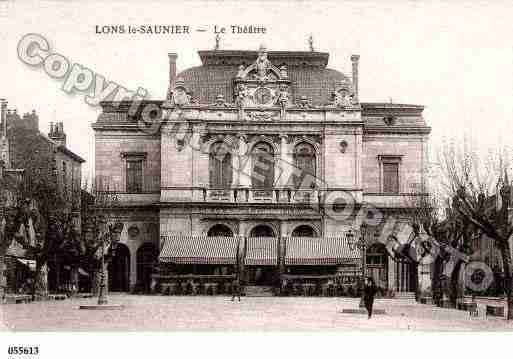 Ville de LONSLESAUNIER, carte postale ancienne