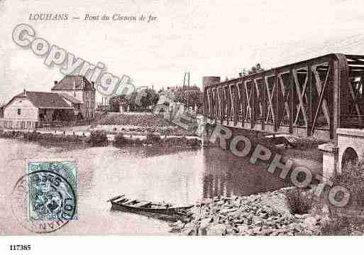 Ville de LOUHANS, carte postale ancienne