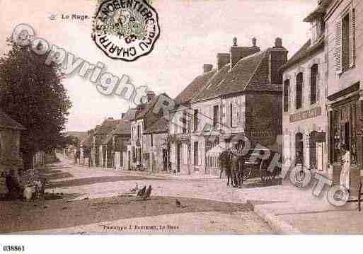 Ville de MAGE(LE), carte postale ancienne