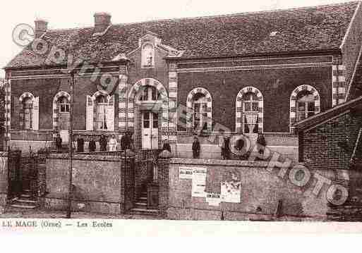 Ville de MAGE(LE), carte postale ancienne