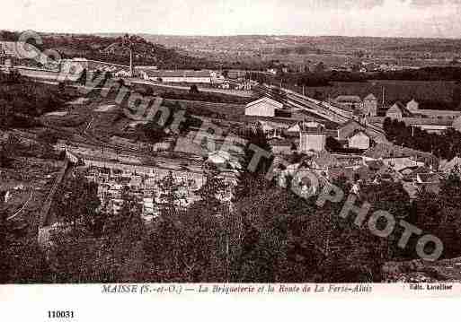 Ville de MAISSE, carte postale ancienne