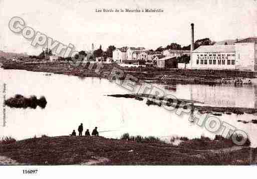 Ville de MALZEVILLE, carte postale ancienne Ville de MALZEVILLE, carte postale ancienne