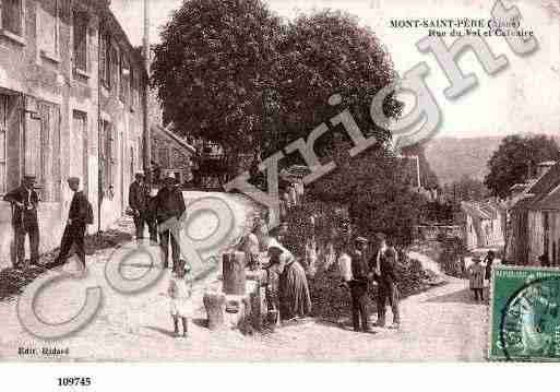 Ville de MONTSAINTPERE, carte postale ancienne