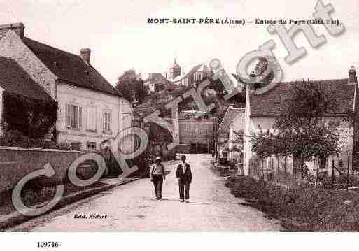 Ville de MONTSAINTPERE, carte postale ancienne