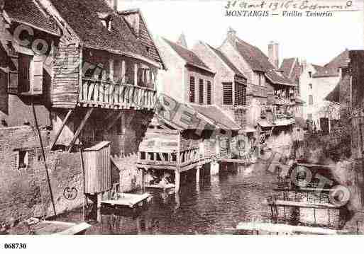 Ville de MONTARGIS, carte postale ancienne