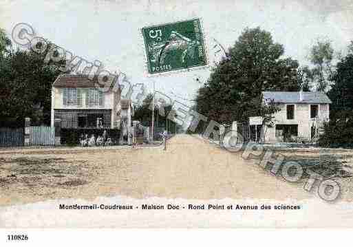 Ville de MONTFERMEIL, carte postale ancienne