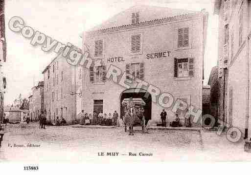 Ville de MUY(LE), carte postale ancienne