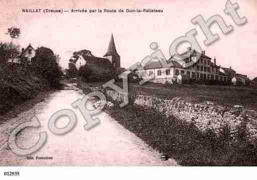 Ville de NAILLAT, carte postale ancienne Ville de NAILLAT, carte postale ancienne