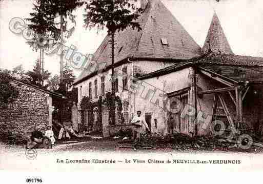 Ville de NEUVILLEENVERDUNOIS, carte postale ancienne