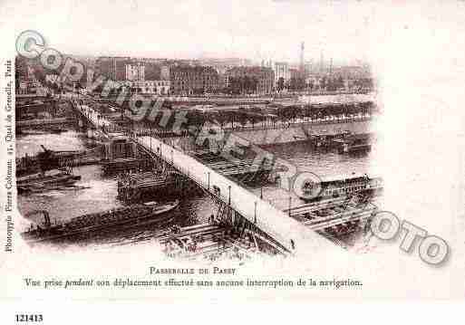 Ville de PARIS16, carte postale ancienne