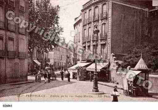 Ville de PERPIGNAN, carte postale ancienne