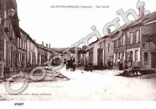 Ville de PETITESARMOISES(LES), carte postale ancienne