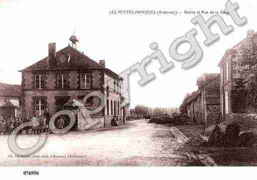 Ville de PETITESARMOISES(LES), carte postale ancienne Ville de PETITESARMOISES(LES), carte postale ancienne