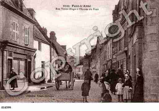 Ville de PONTL\'ABBE, carte postale ancienne