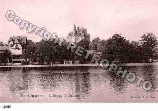 Ville de PORTBRILLET, carte postale ancienne