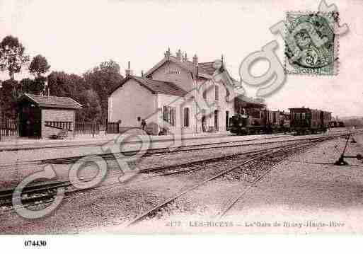 Ville de RICEYS(LES), carte postale ancienne