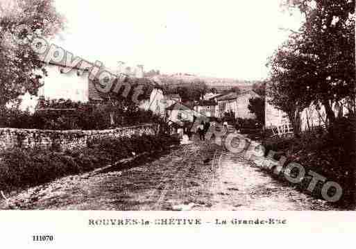 Ville de ROUVRESLACHETIVE, carte postale ancienne