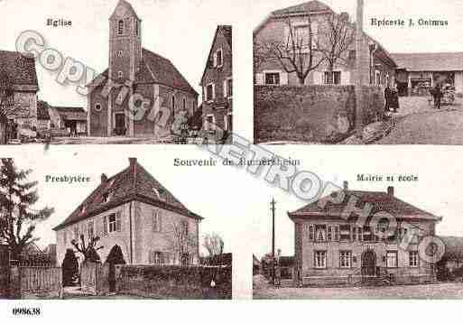 Ville de RUMERSHEIM, carte postale ancienne