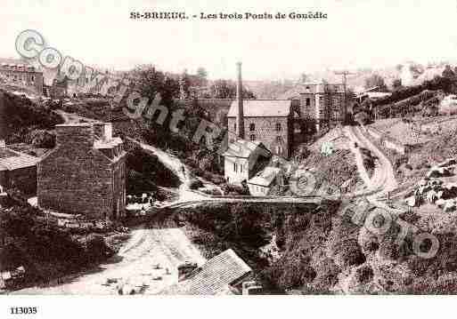 Ville de SAINTBRIEUC, carte postale ancienne