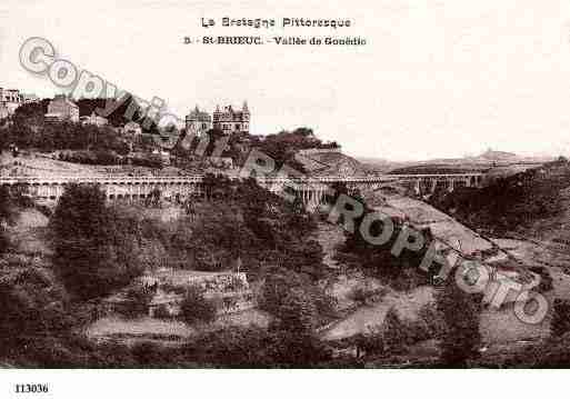 Ville de SAINTBRIEUC, carte postale ancienne