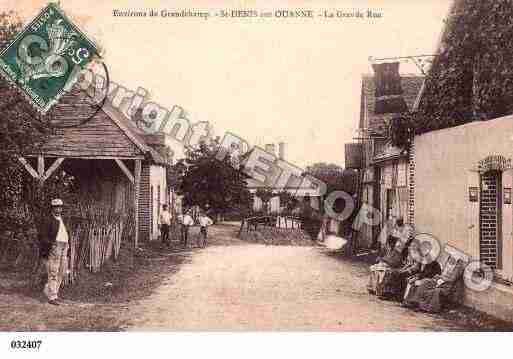 Ville de SAINTDENISSUROUANNE, carte postale ancienne