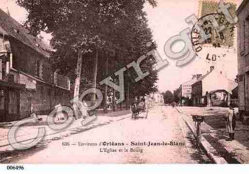 Ville de SAINTJEANLEBLANC, carte postale ancienne