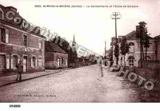 Ville de SAINTMARSLABRIERE, carte postale ancienne