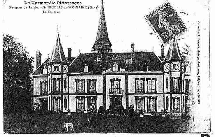 Ville de SAINTNICOLASSOMMAIRE, carte postale ancienne