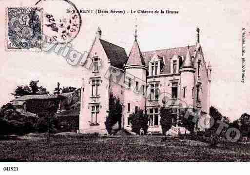 Ville de SAINTVARENT, carte postale ancienne