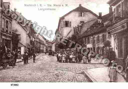 Ville de SAINTEMARIEAUXMINES, carte postale ancienne