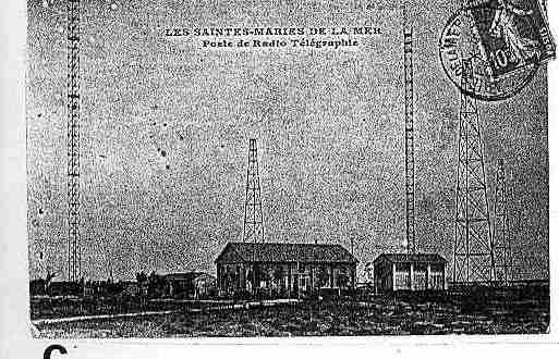 Ville de SAINTESMARIESDELAMER, carte postale ancienne