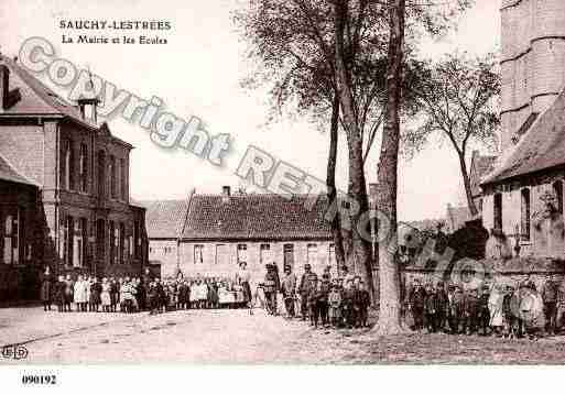 Ville de SAUCHYLESTREE, carte postale ancienne