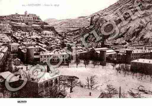 Ville de SISTERON, carte postale ancienne