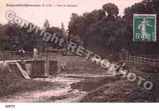 Ville de SOIGNOLLESENBRIE, carte postale ancienne