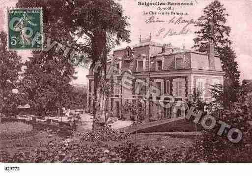 Ville de SOIGNOLLESENBRIE, carte postale ancienne