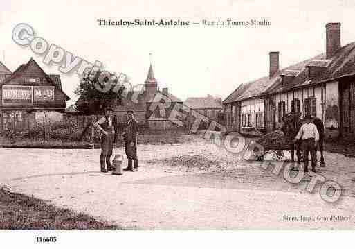 Ville de THIEULOYSTANTOINE, carte postale ancienne