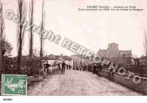 Ville de THIRE, carte postale ancienne